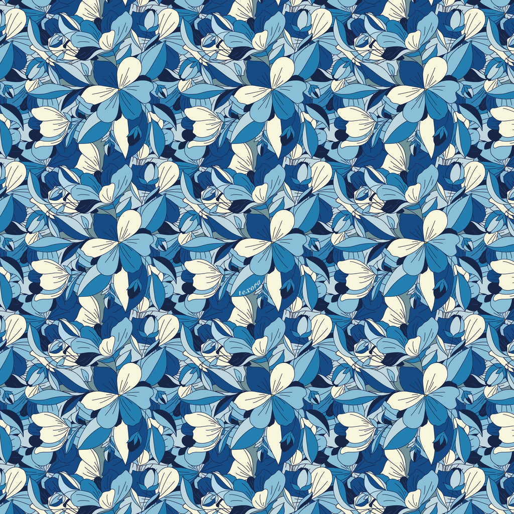 Spring Petals-blue