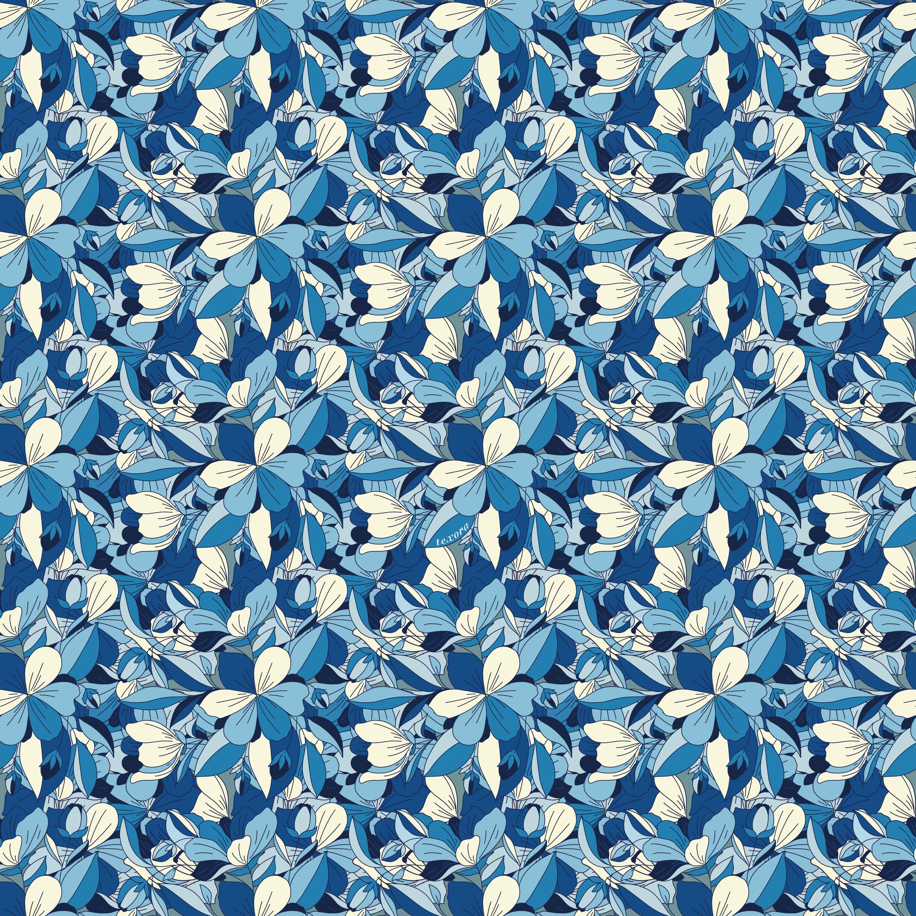 Spring Petals-blue 💙