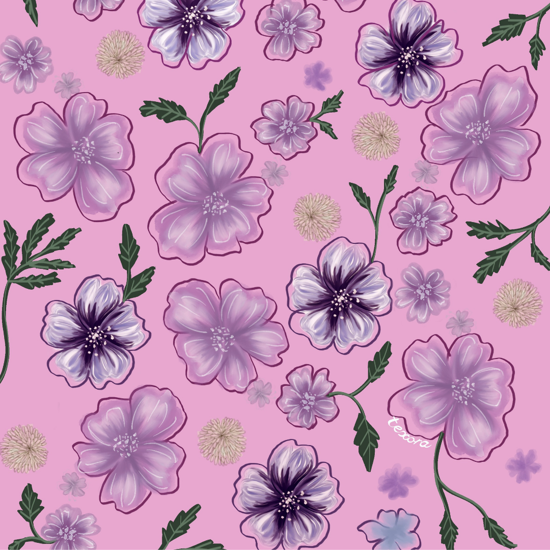 Botanical Reverie – Blush Pink 🌸